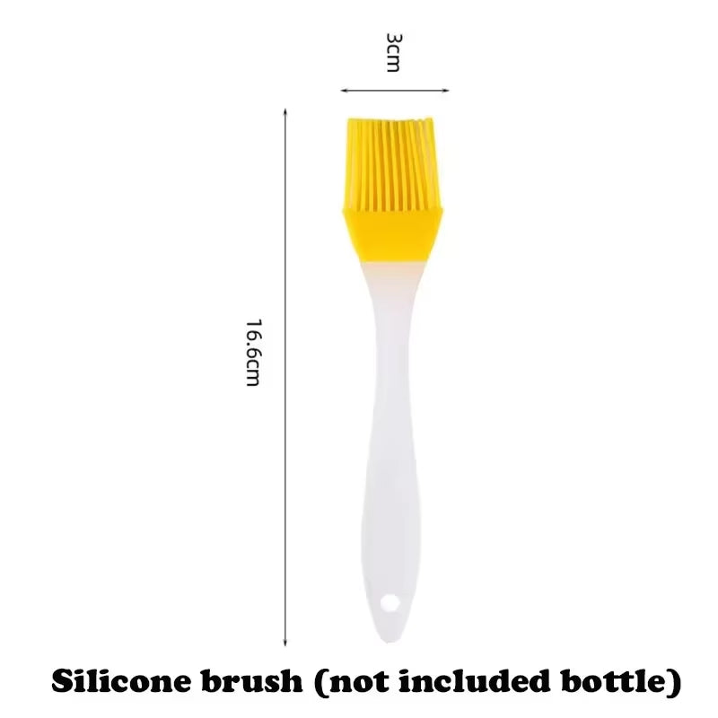 Oil Sprayer Kitchen Oils Spray Bottle 2 in 1 Home Kitchen Air Fryer Spray Camping BBQ Cooking Oil Sprayer Plastic Oil Bottle